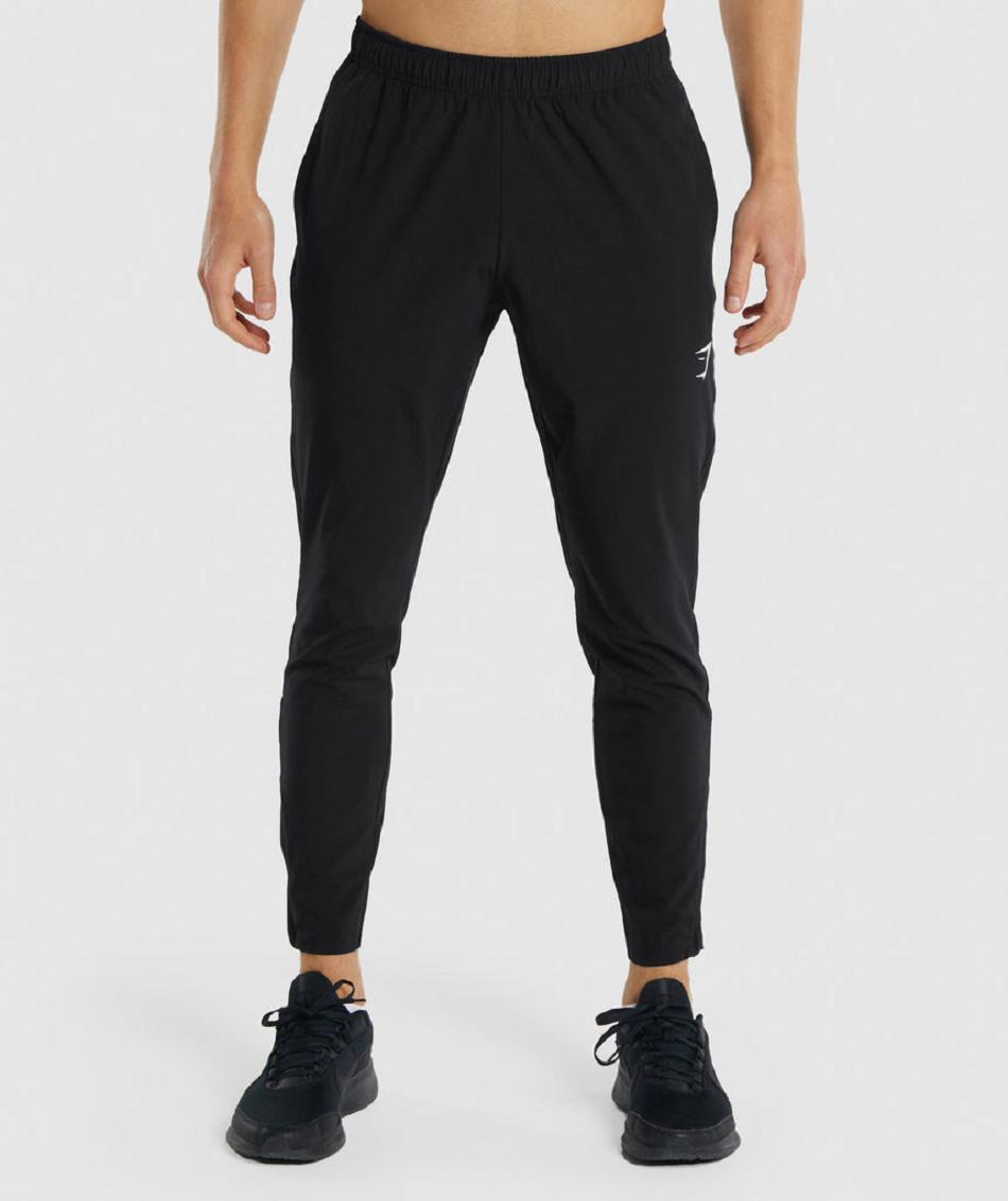 Pantalones Jogger Gymshark Arrival Woven Hombre Negras | CO 3709TCE